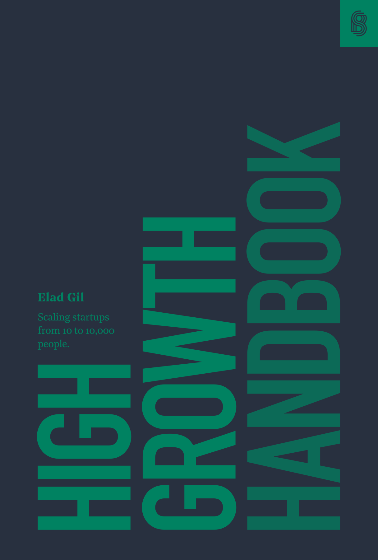 High Growth Handbook — original cover